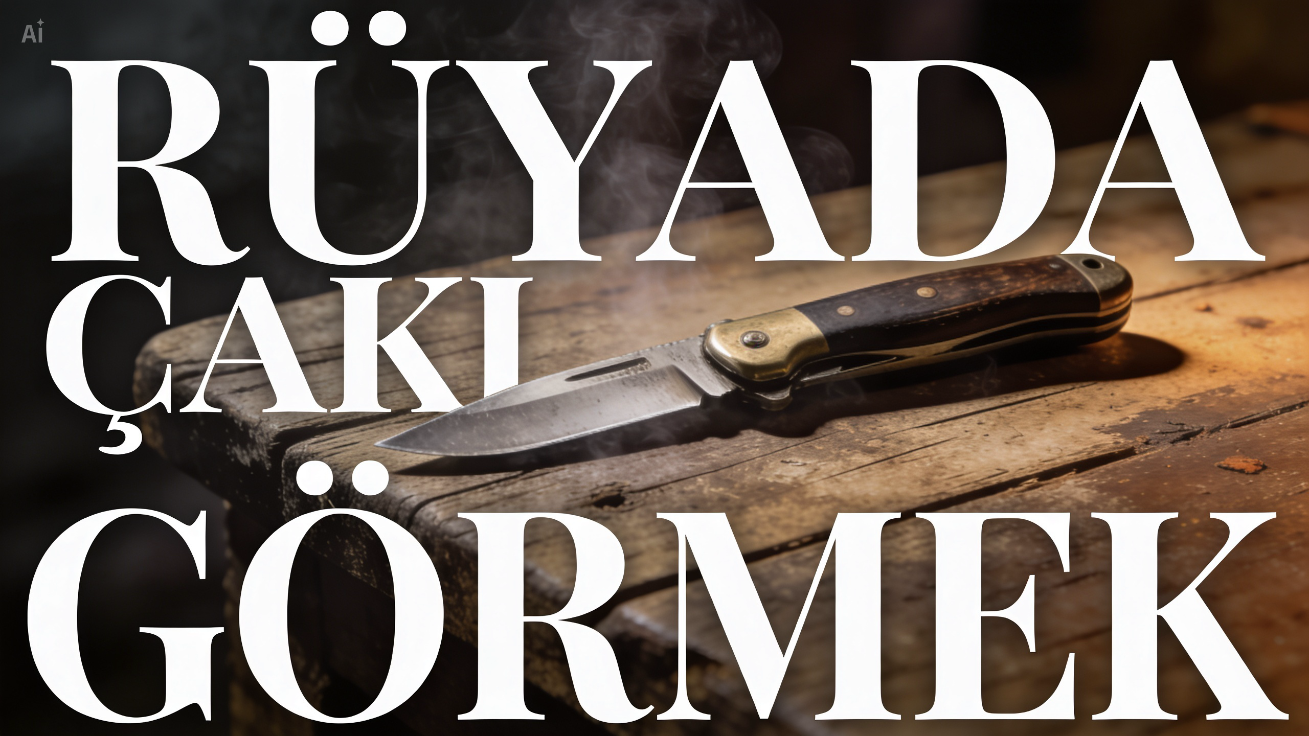 "Rüyada Çakı Görmek"