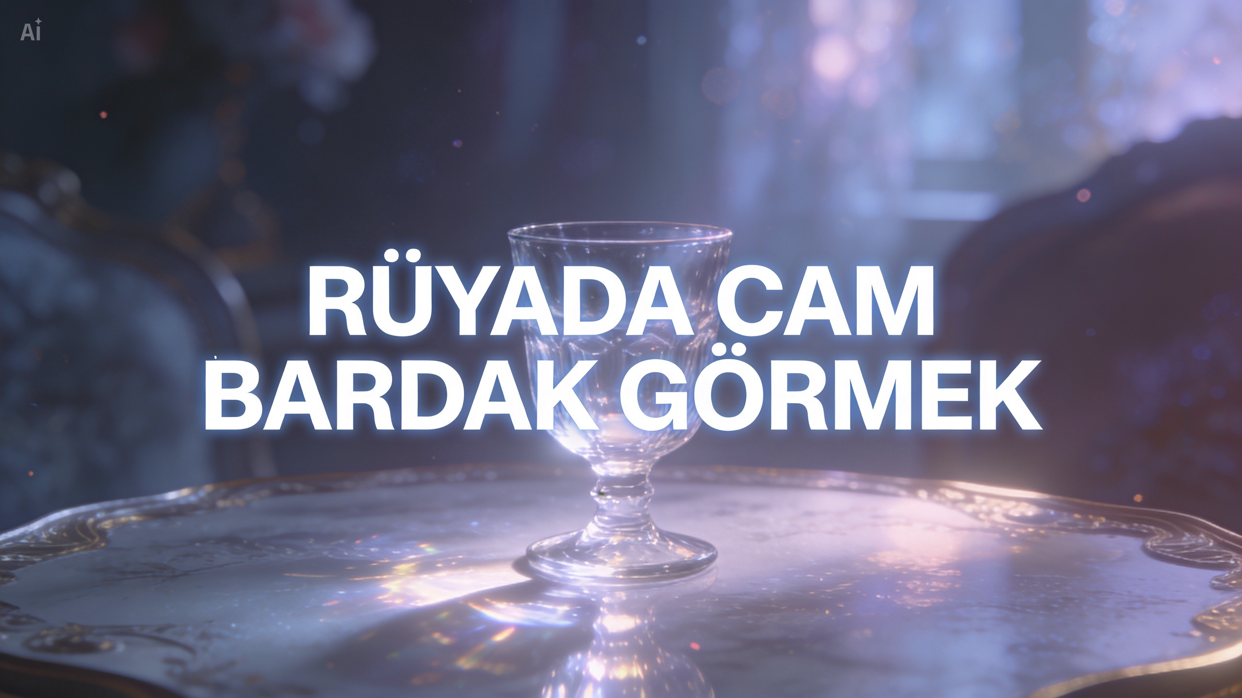 "Rüyada Cam Bardak Görmek"