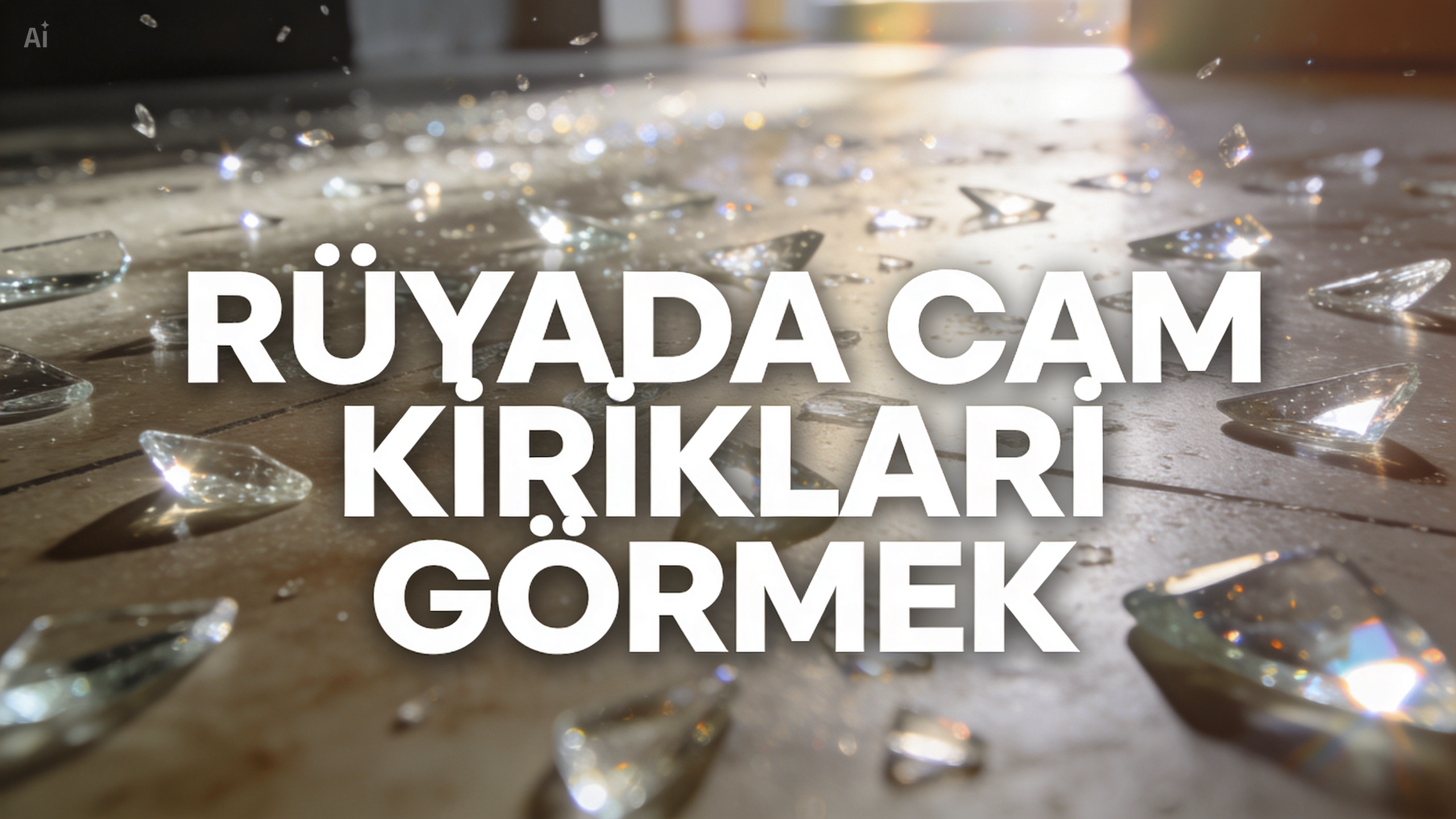 "Rüyada Cam Kırıkları Görmek"