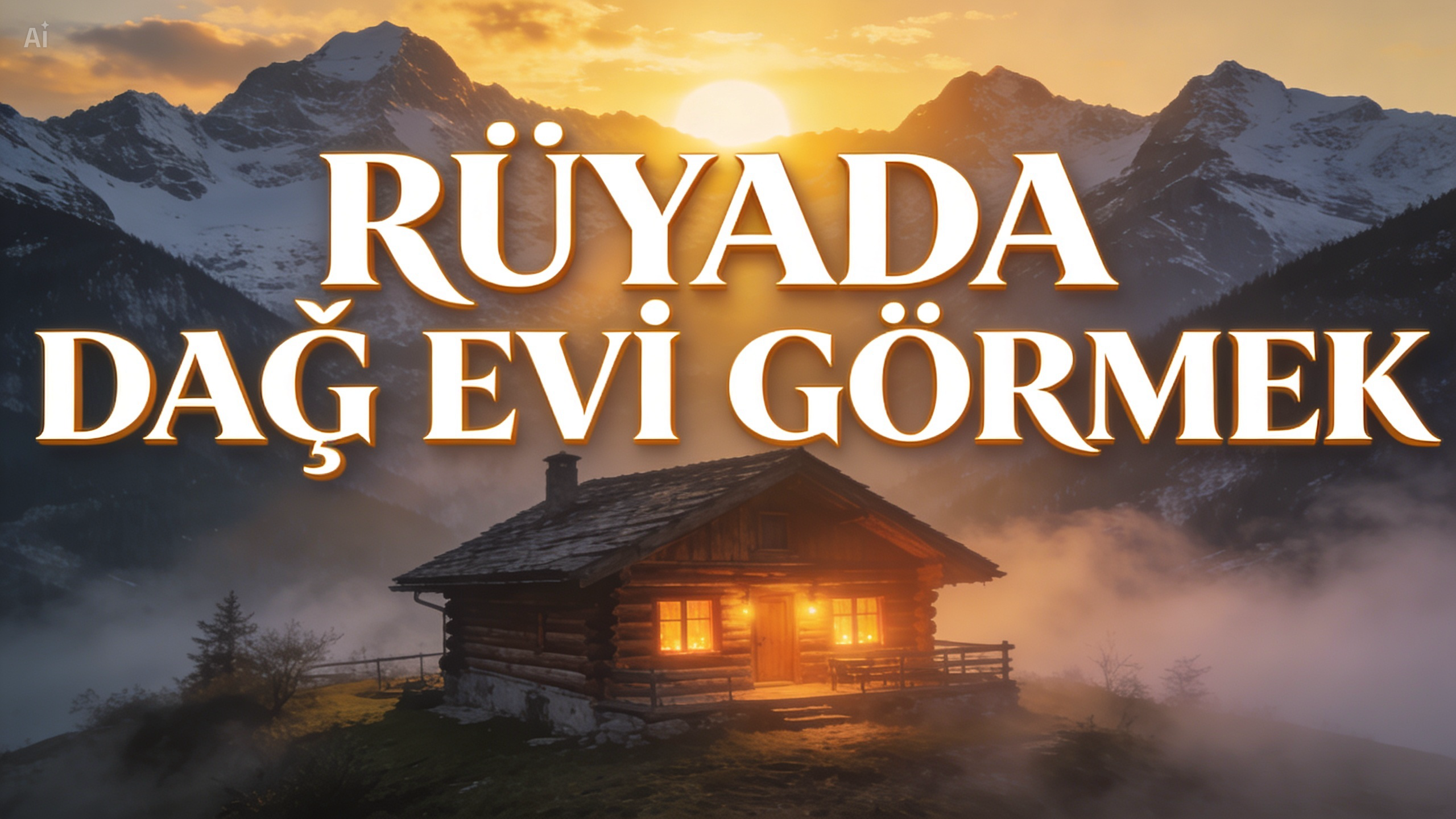 "Rüyada Dağ Evi Görmek"