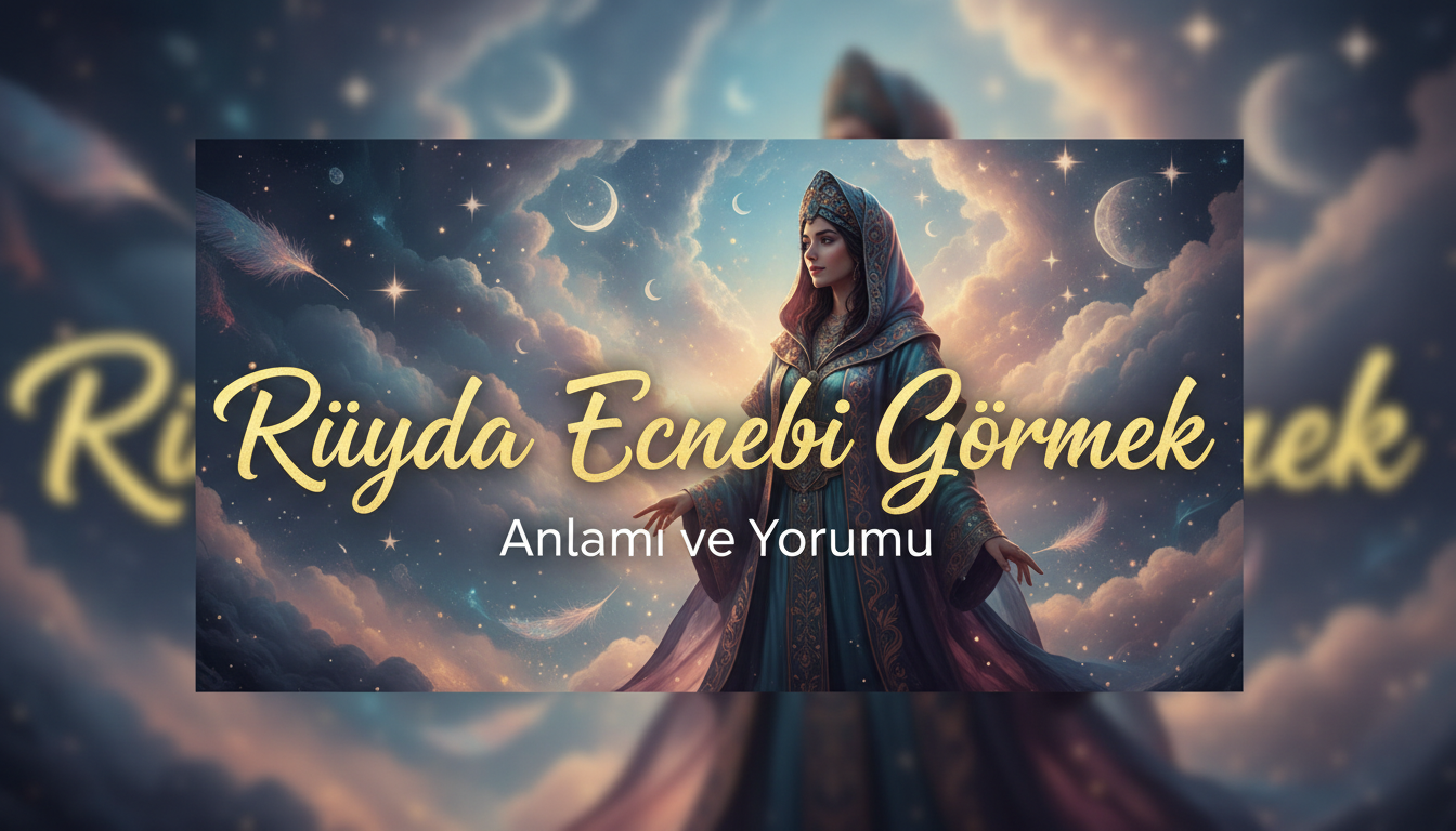 "Rüyada Ecnebi Görmek"