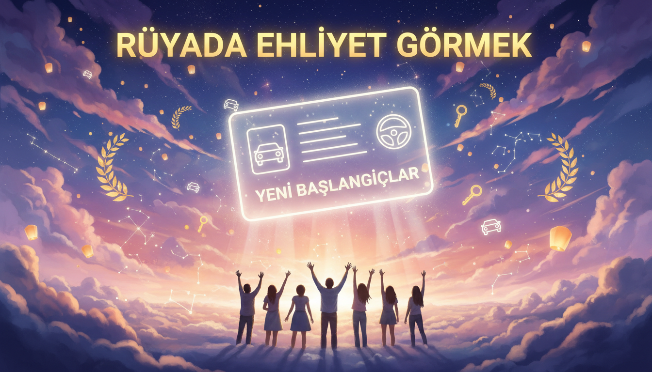 "Rüyada Ehliyet Görmek"