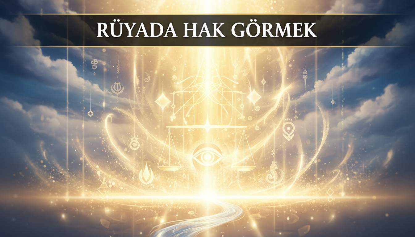 "Rüyada Hak Görmek"