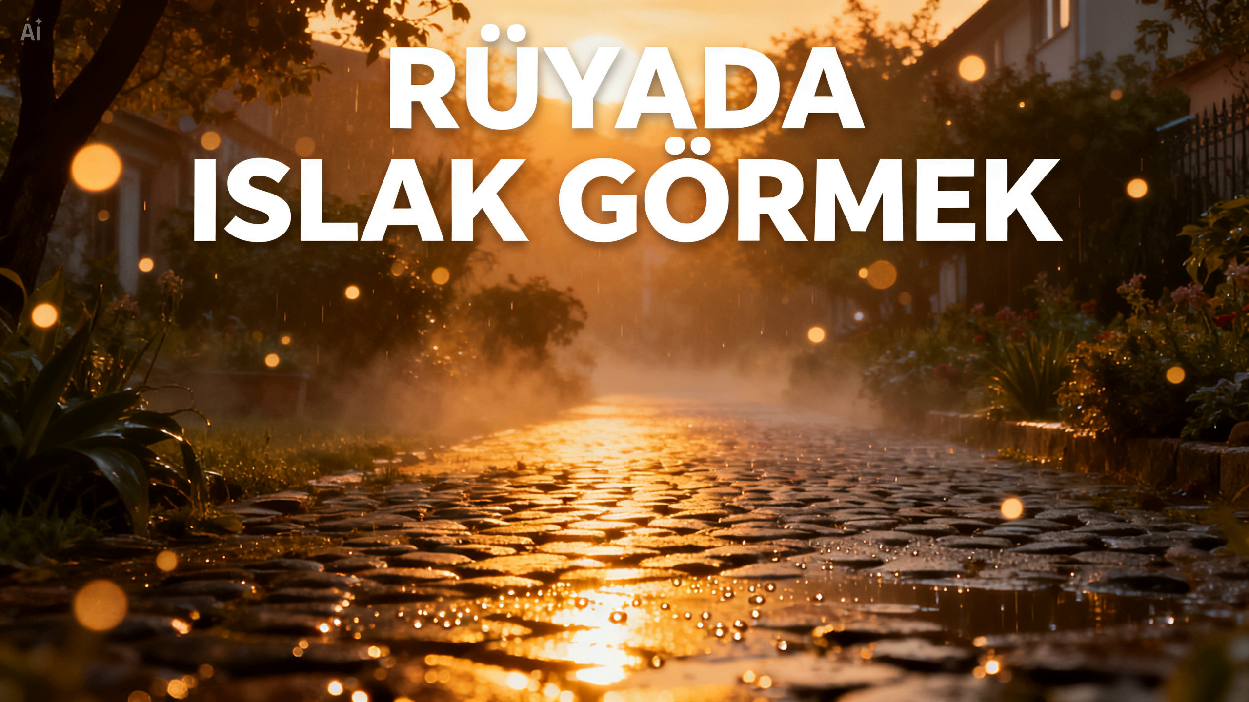 "Rüyada Islak Görmek"