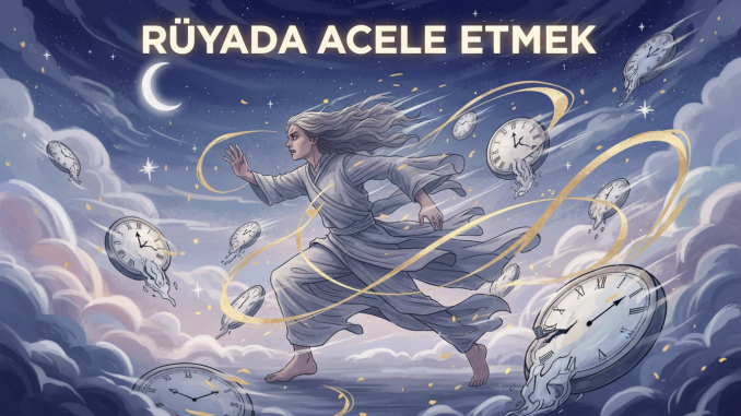 "Rüyada Acele Etmek"