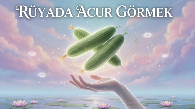 "Rüyada Acur Görmek"