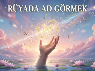 "Rüyada Ad Görmek"