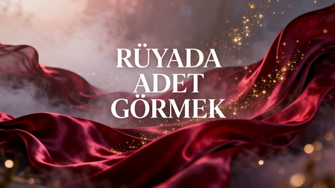 "Rüyada Adet Görmek"