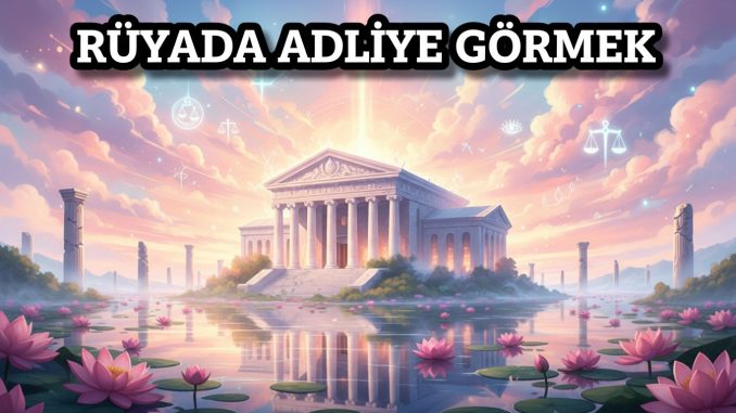 "Rüyada Adliye Görmek"