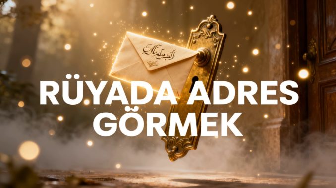 "Rüyada Adres Görmek"