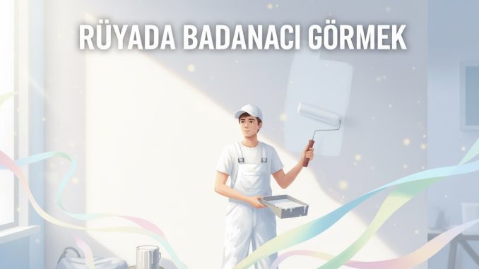 "Rüyada Badanacı Görmek"
