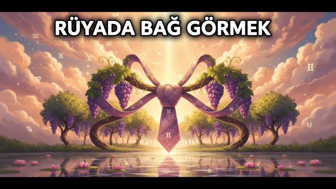 "Rüyada Bağ Görmek"