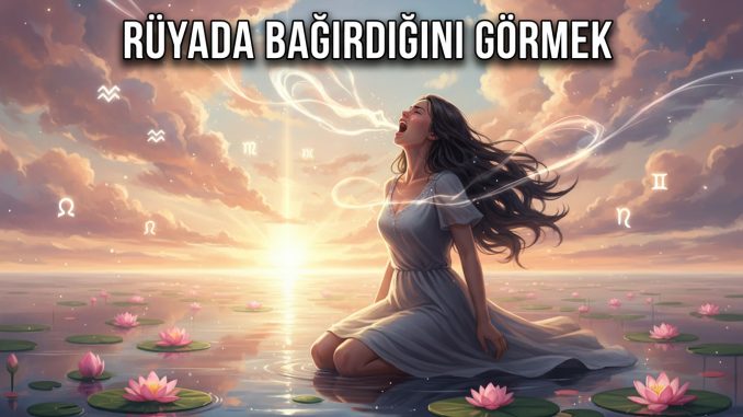 "Rüyada Bağırdığını Görmek"