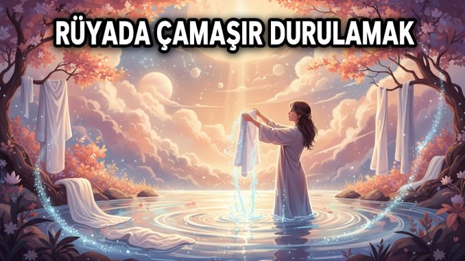 "Rüyada Çamaşır Durulamak"