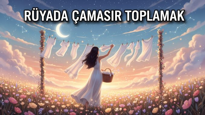 "Rüyada Çamaşır Toplamak"