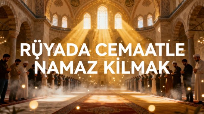 "Rüyada Cemaatle Namaz Kılmak"