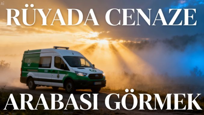 "Rüyada Cenaze Arabası Görmek"
