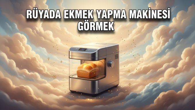 "Rüyada Ekmek Yapma Makinesi Görmek"