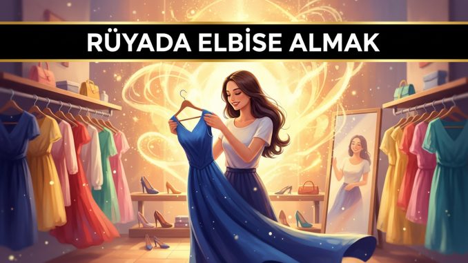 "Rüyada Elbise Almak"