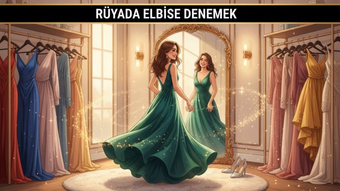 "Rüyada Elbise Denemek"