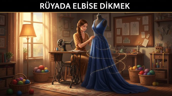 "Rüyada Elbise Dikmek"
