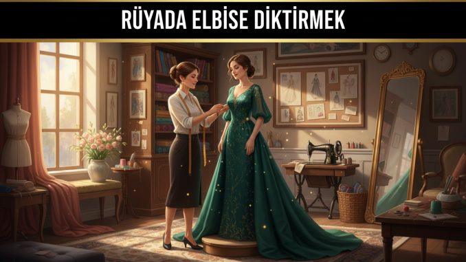 "Rüyada Elbise Diktirmek"