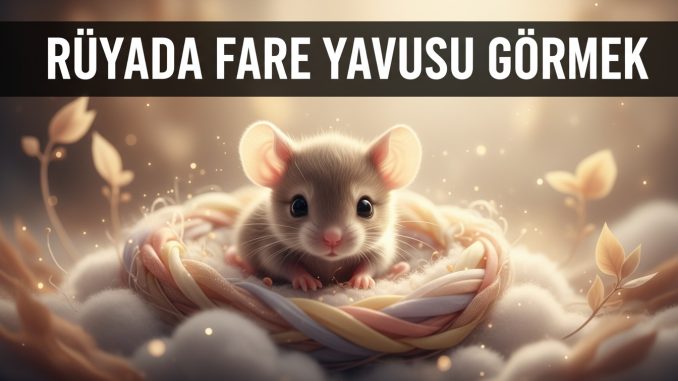 "Rüyada Fare Yavrusu Görmek"