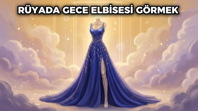 "Rüyada Gece Elbisesi Görmek"