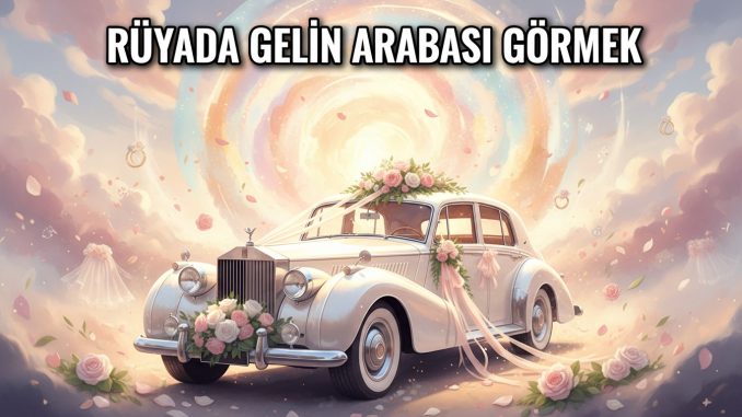 "Rüyada Gelin Arabası Görmek"