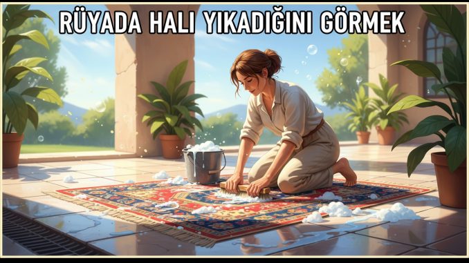 "Rüyada Halı Yıkadığını Görmek"
