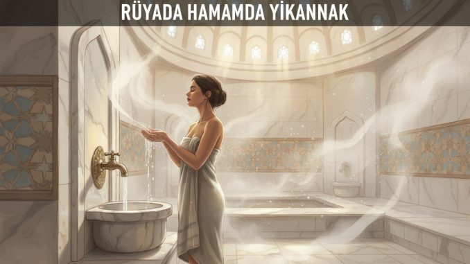 "Rüyada Hamamda Yıkanmak"