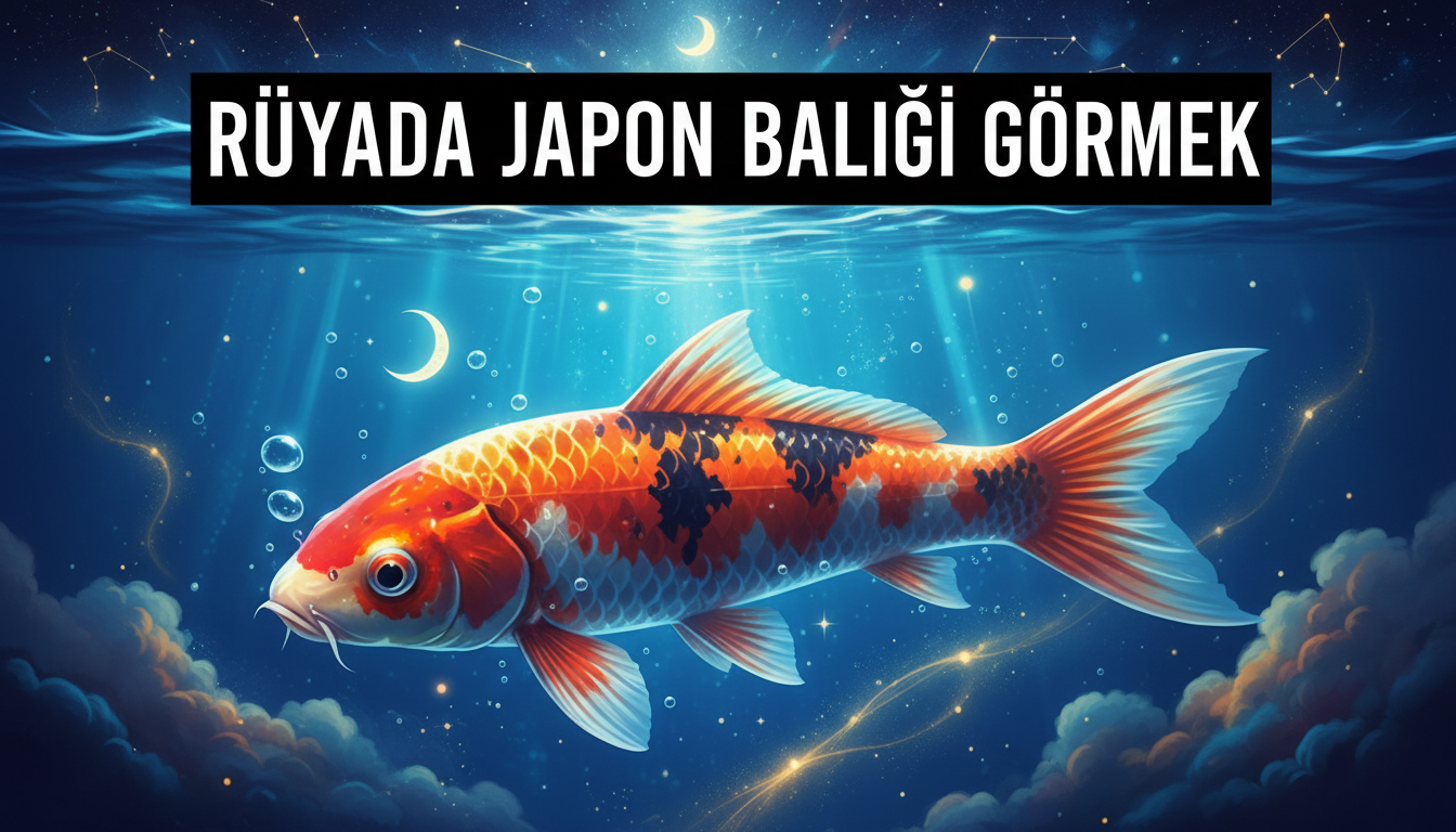 "Rüyada Japon Balığı Görmek"
