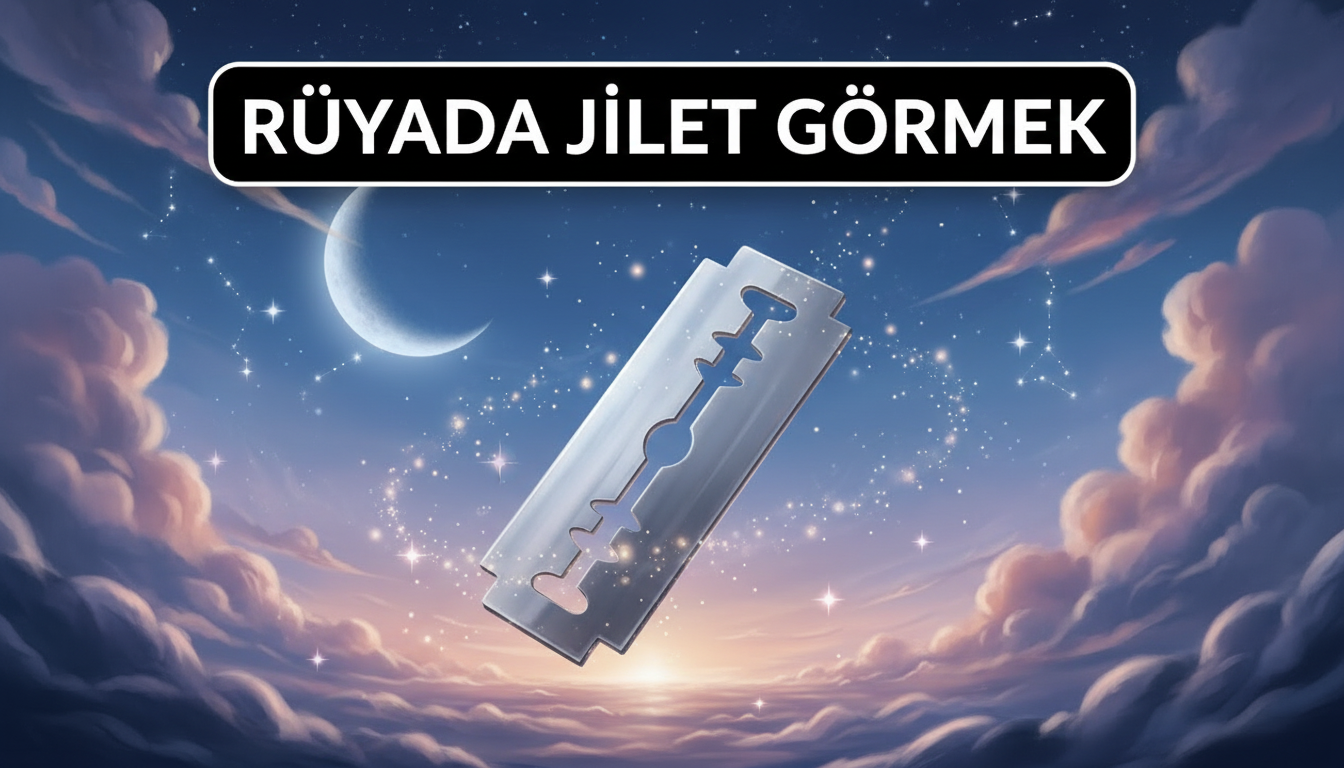 "Rüyada Jilet Görmek"