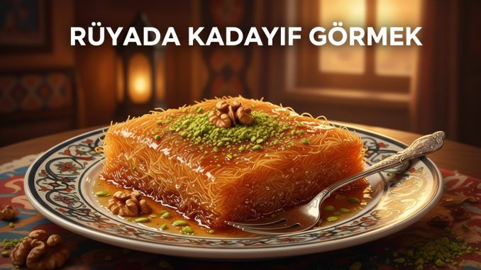 "Rüyada Kadayıf Görmek"