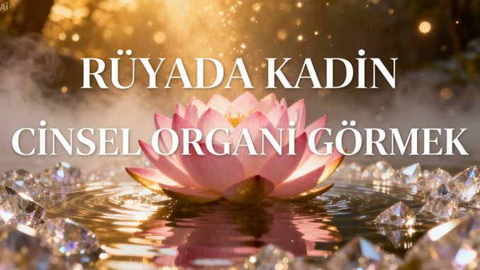 "Rüyada Kadın Cinsel Organı Görmek"