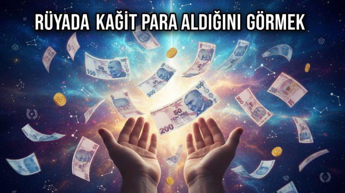 "Rüyada Kağıt Para Aldığını Görmek"