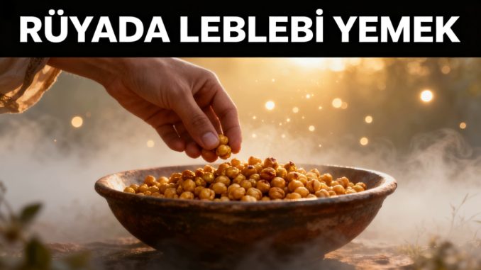 "Rüyada Leblebi Yemek"