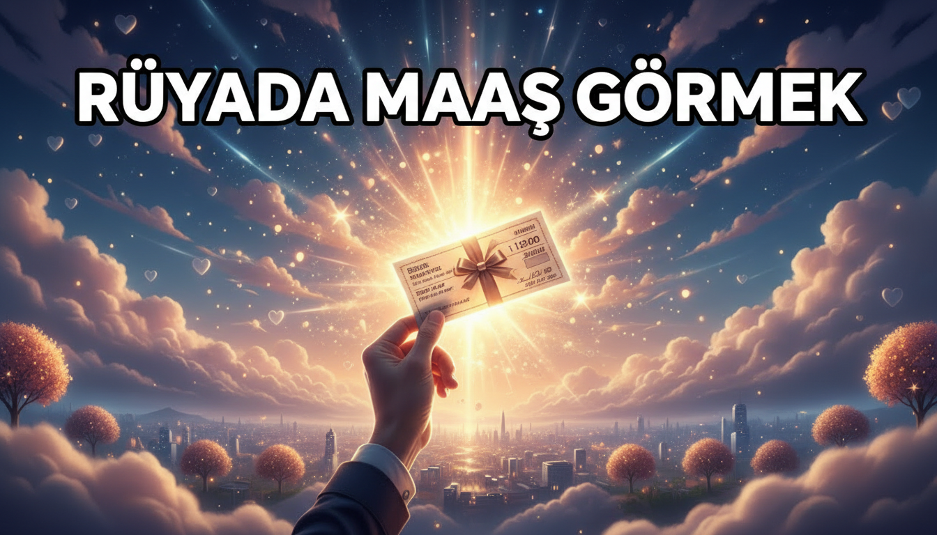 "Rüyada Maaş Görmek"