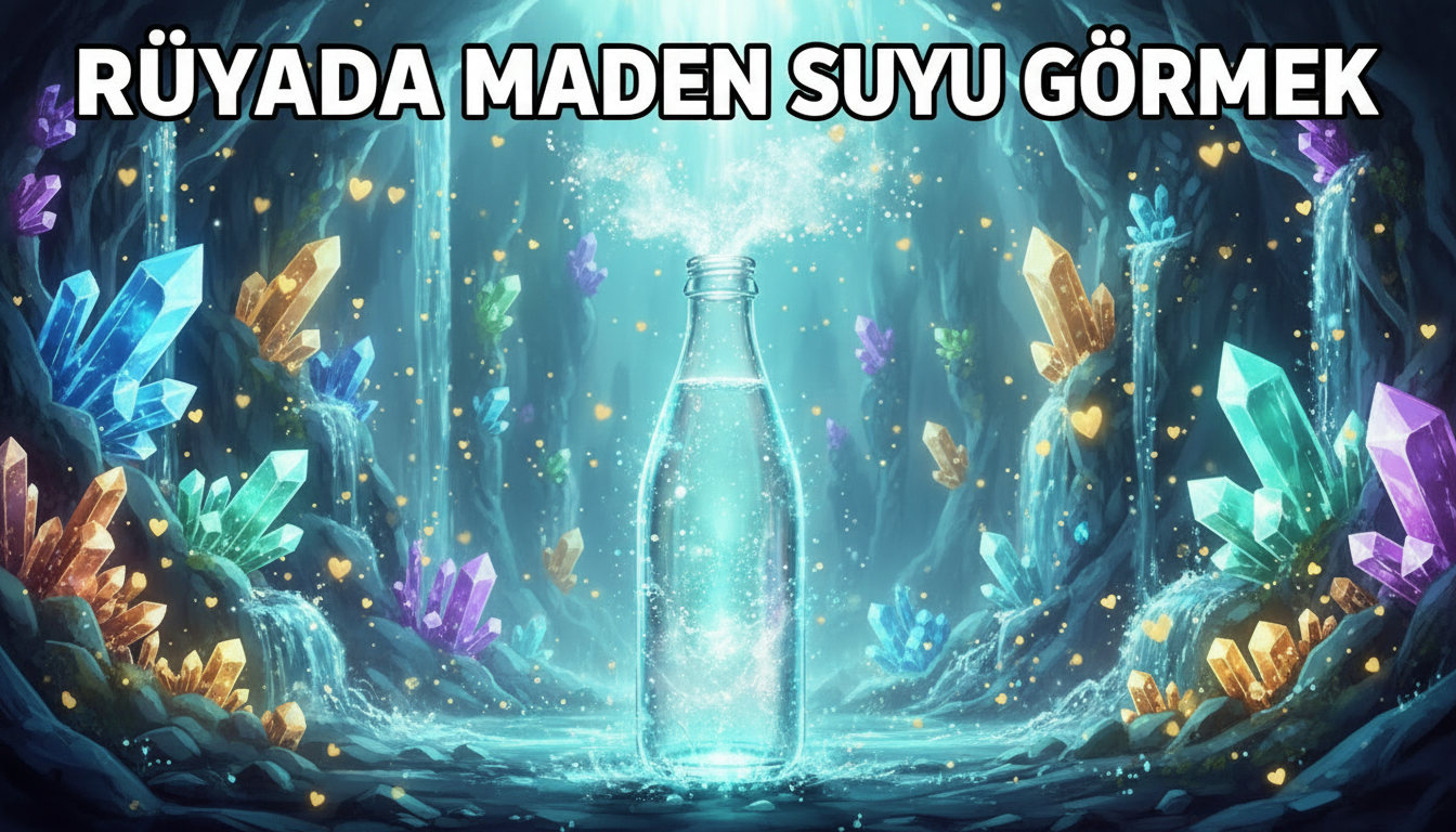 "Rüyada Maden Suyu Görmek"