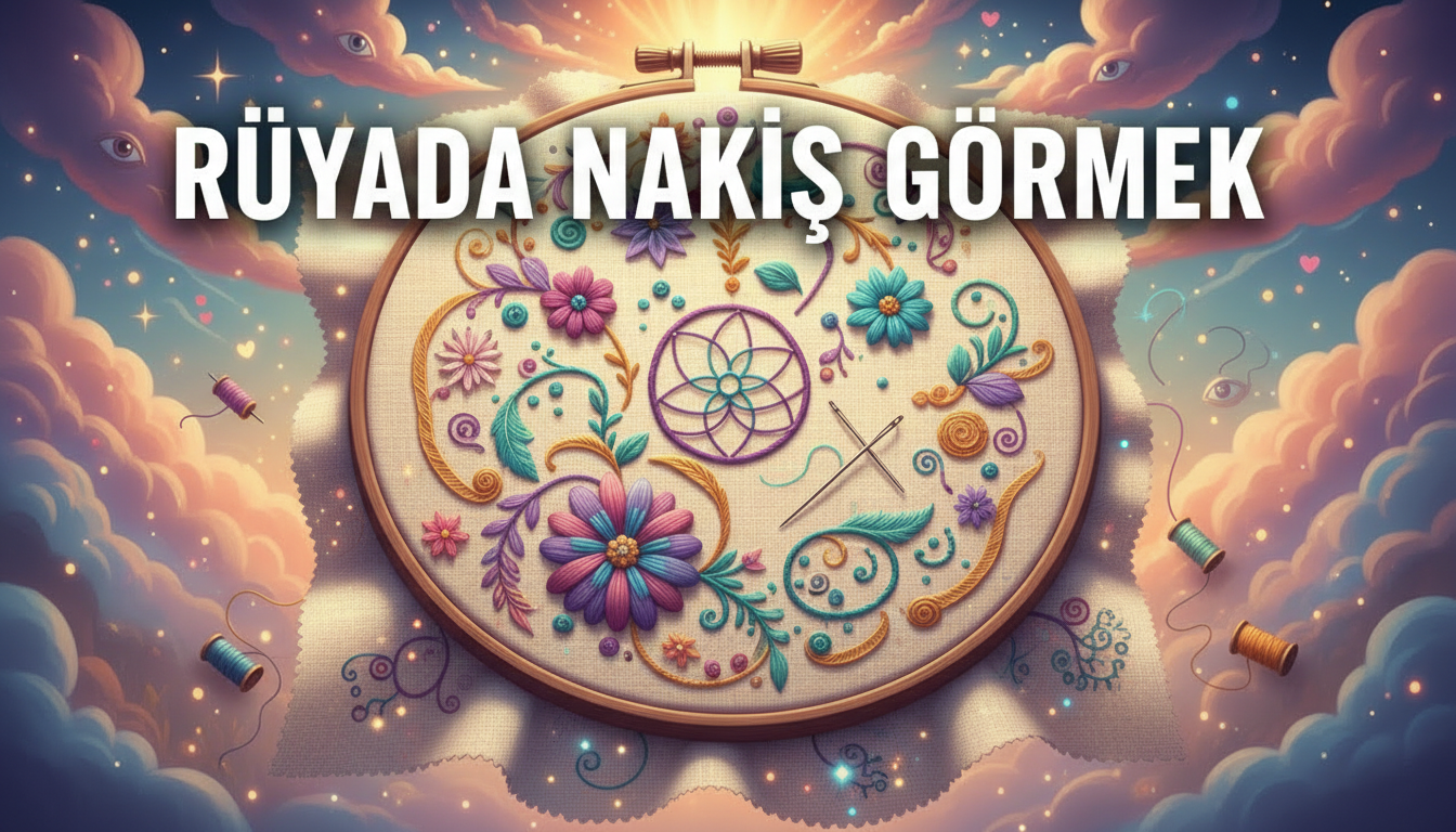 "Rüyada Nakış Görmek"