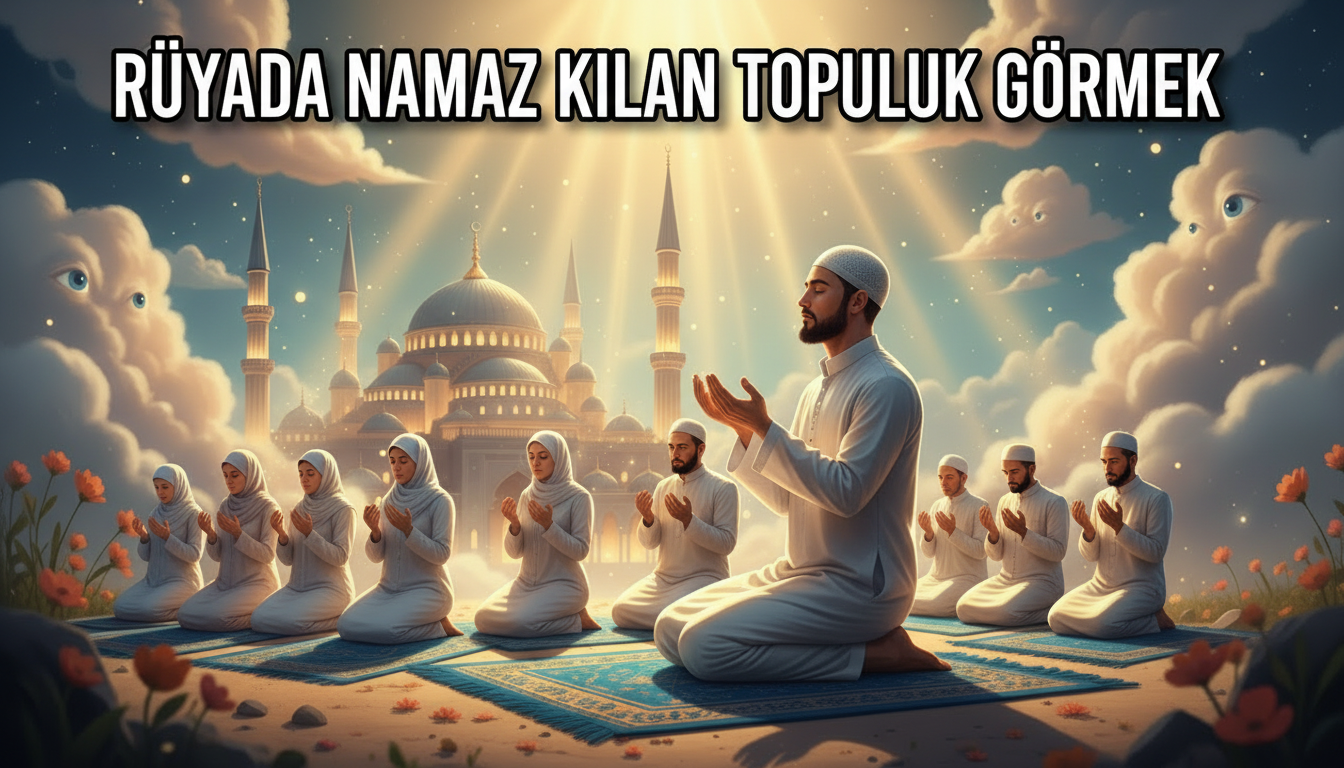 "Rüyada Namaz Kılan Topluluk Görmek"