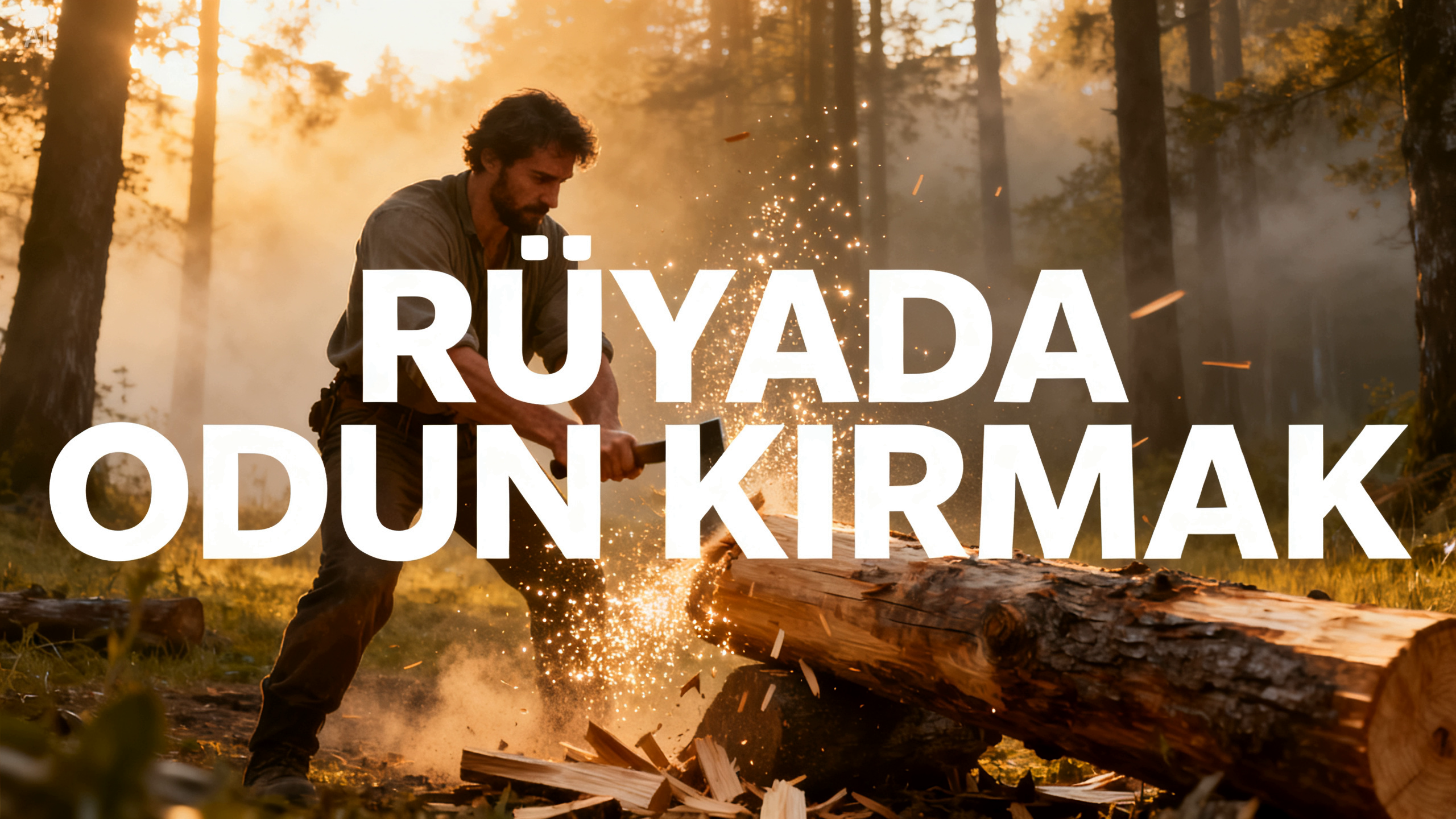 "Rüyada Odun Kırmak"