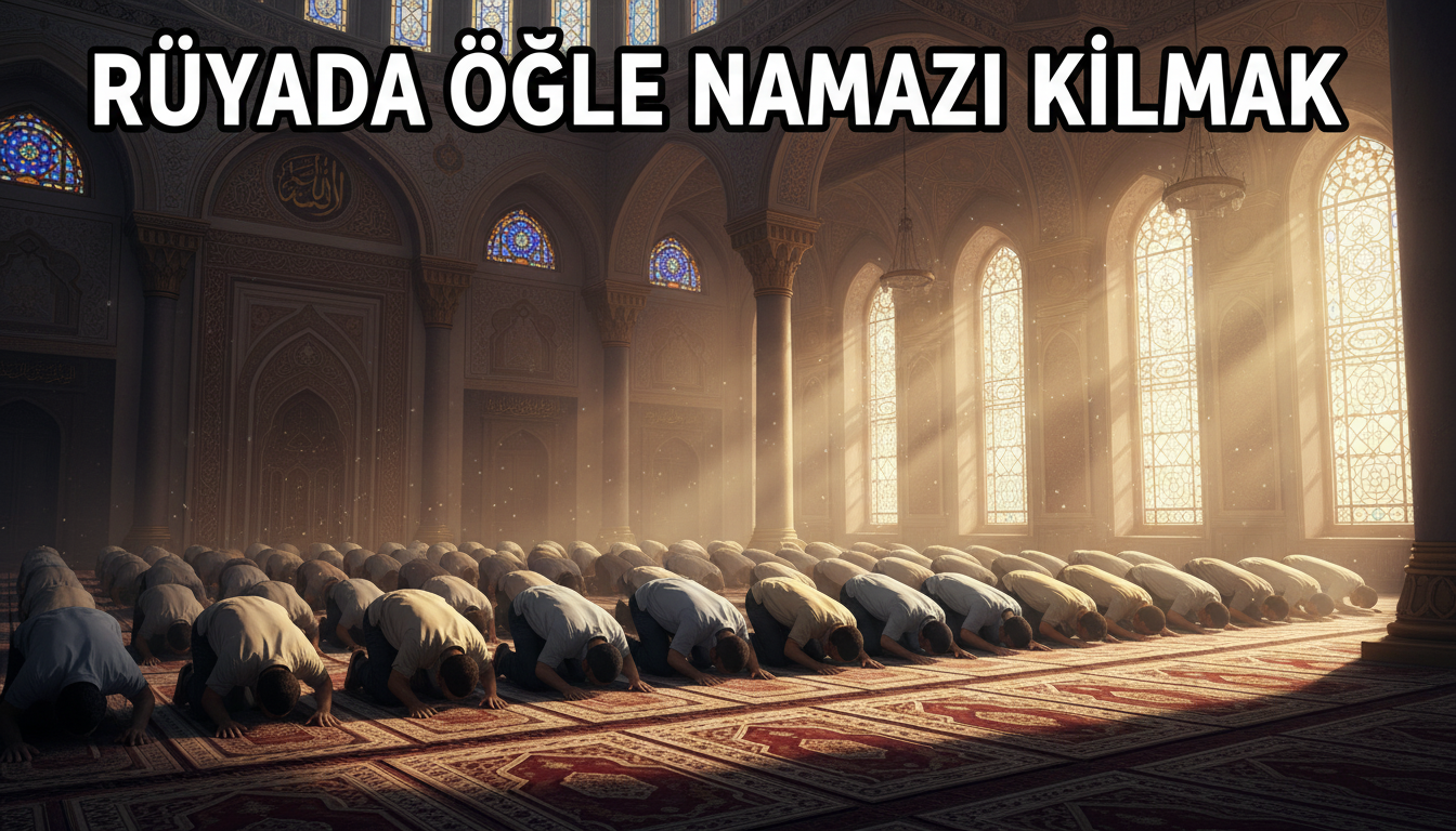 "Rüyada Öğle Namazı Kılmak"