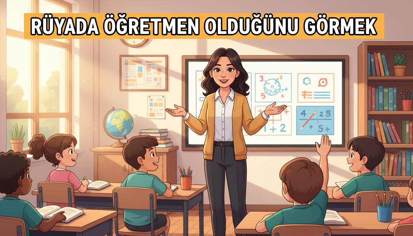 "Rüyada Öğretmen Olduğunu Görmek"