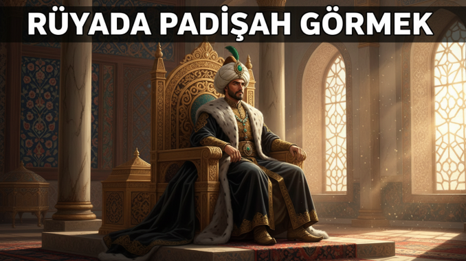 "Rüyada Padişah Görmek"