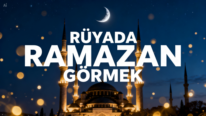 "Rüyada Ramazan Görmek"