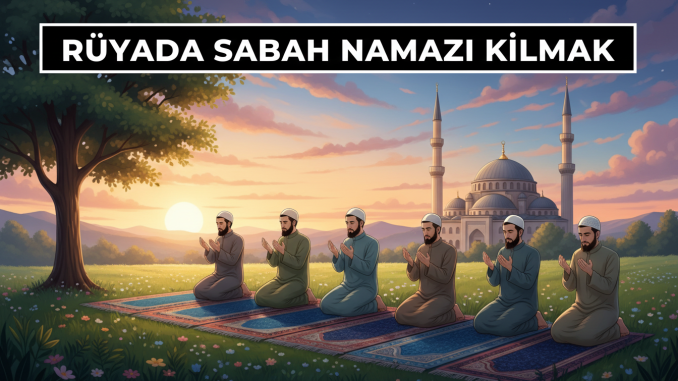"Rüyada Sabah Namazı Kılmak"