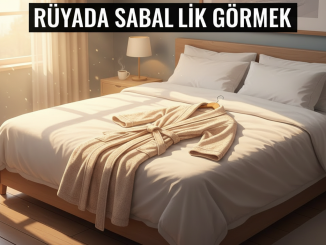 "Rüyada Sabahlık Görmek"
