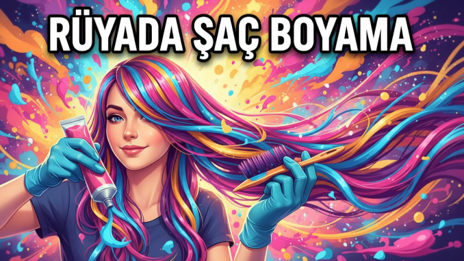 "Rüyada Saç Boyama"