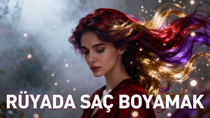 "Rüyada Saç Boyamak"